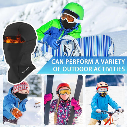 Kinder Sturmhaube Winter – Warm & Winddicht für Jungen & Mädchen 4-12