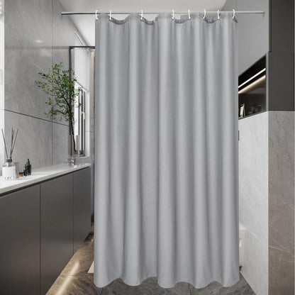 Duschvorhang Grau 120x180 cm – Wasserdicht & Anti-Schimmel
