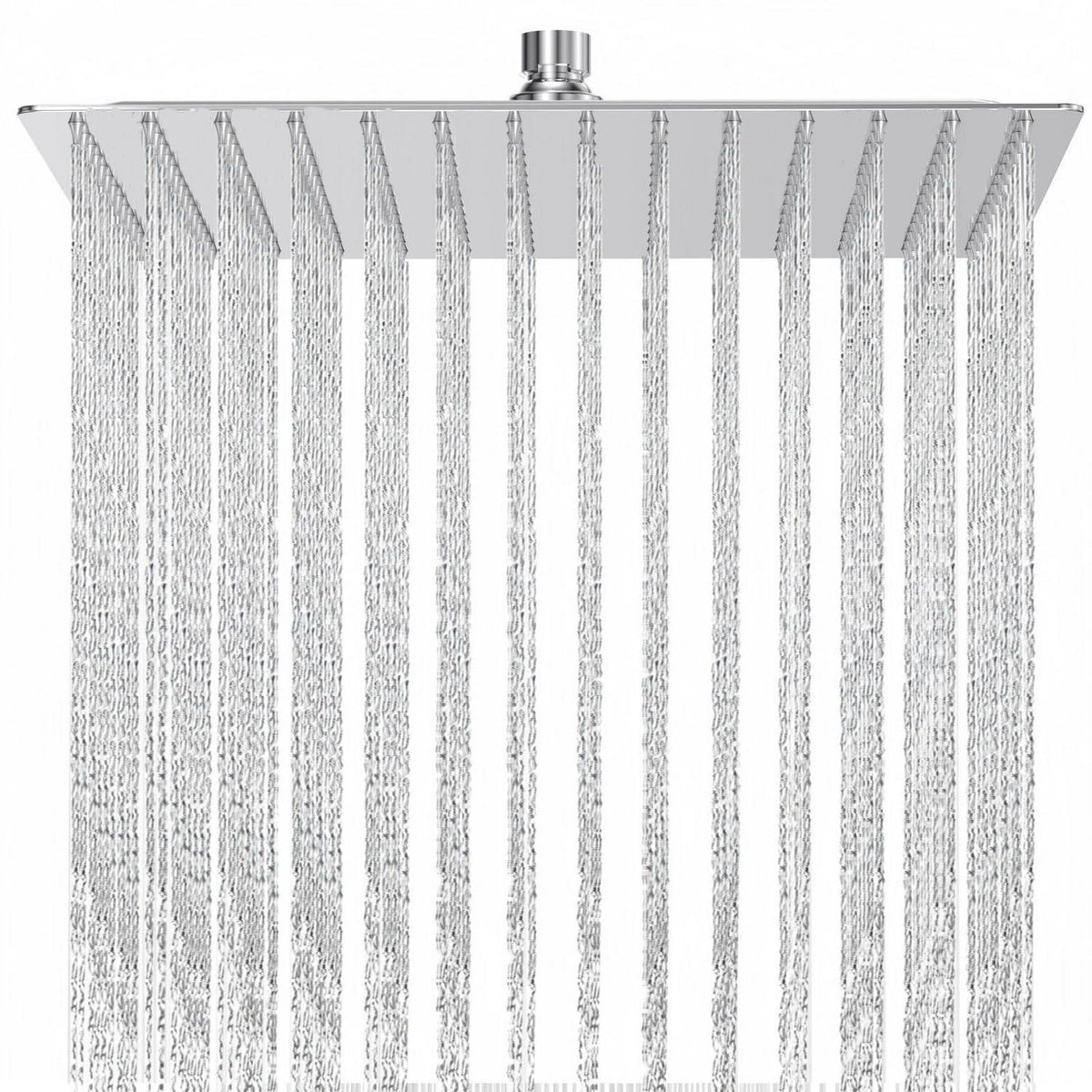 12 Zoll Regendusche Edelstahl – Quadratischer Duschkopf mit Anti-Kalk