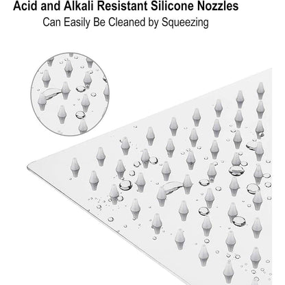 12 Zoll Regendusche Edelstahl – Quadratischer Duschkopf mit Anti-Kalk