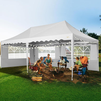 Faltpavillon 3x6m mit Seitenwänden – Wasserdicht & Stabil