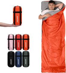 Leichter Sommerschlafsack Camping Outdoor 210x75 cm