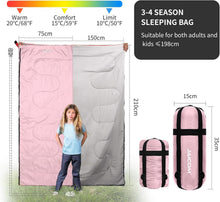 JAICOM Schlafsack Sommer Camping Outdoor Leicht