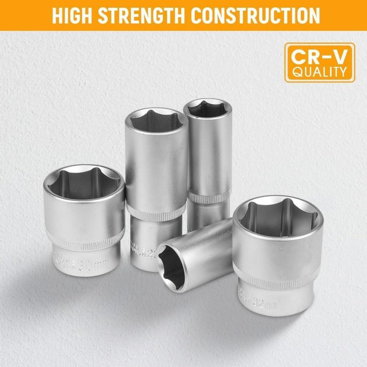 Steckschlüsselsatz 110-teilig 1/4" & 1/2" Ratschenschlüssel-Set