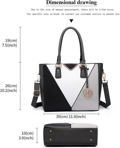 Damen Handtasche Schultertasche Shopper Aktentasche Henkeltasche