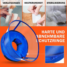 Aufblasbare Halskrause Hund Katze Leckschutz Halskragen Hund