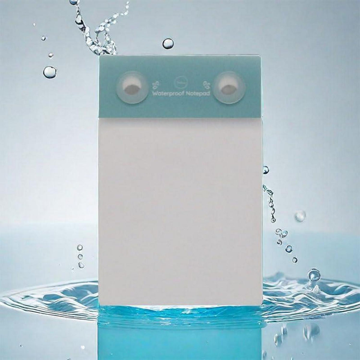 Wasserdichter Duschnotizblock mit Bleistift & Saugnäpfen