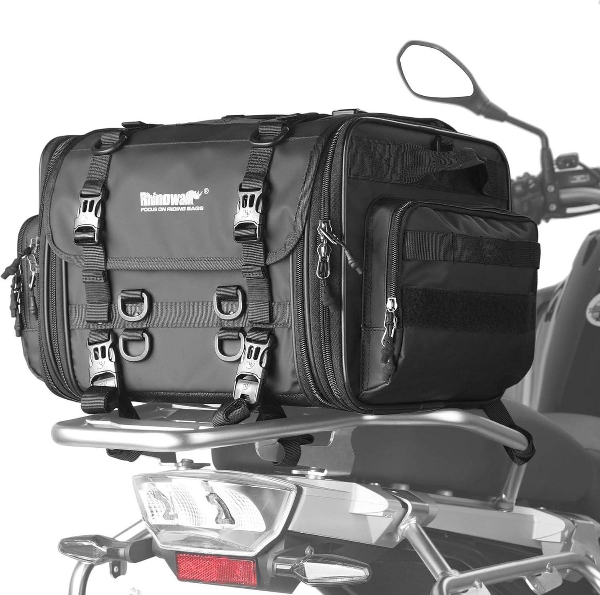 Motorrad Sitztaschen Wasserdicht Rücksitztasche Gepäcktasche