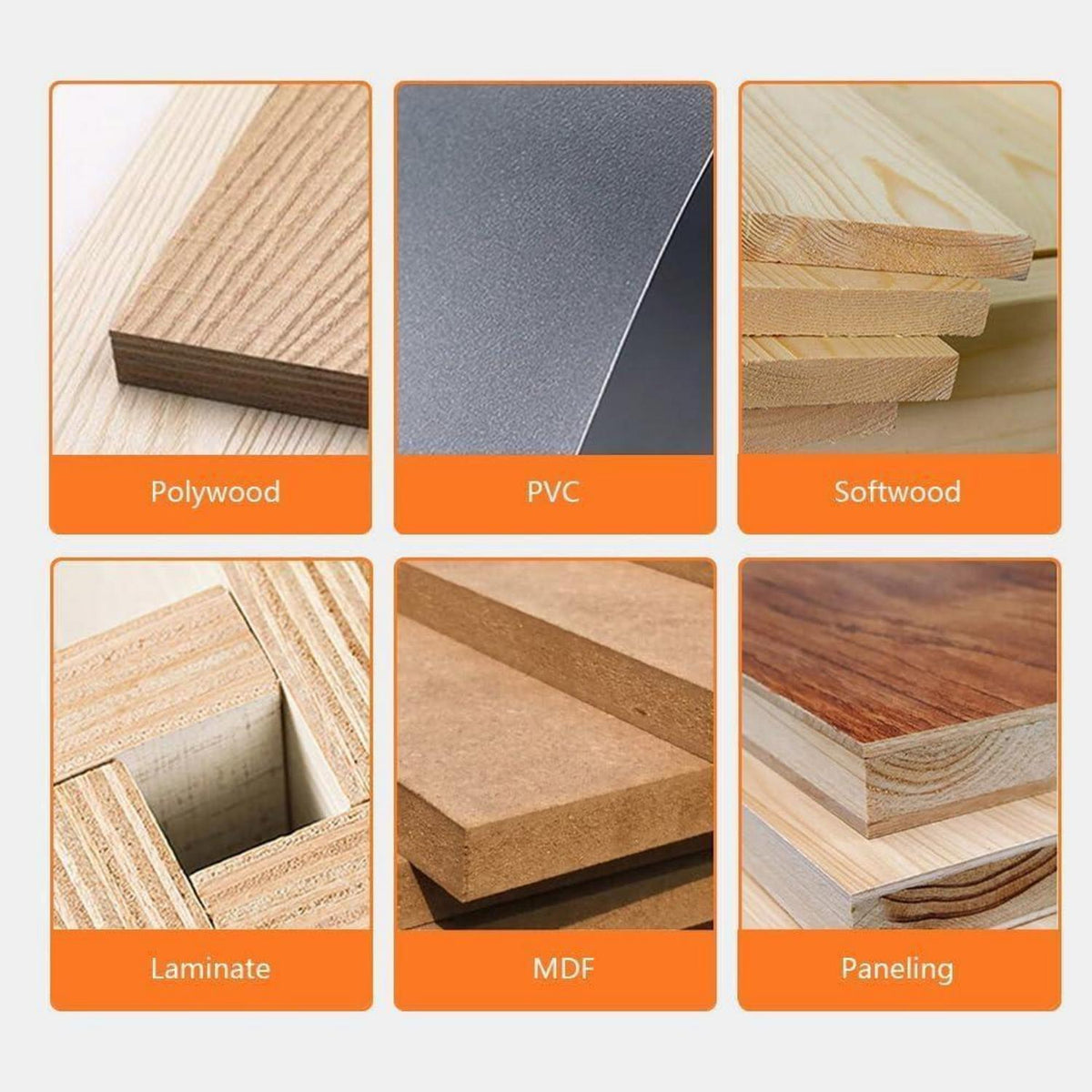 3x Kreissägeblätter 125mm Holz, Laminat, Kunststoff 40T