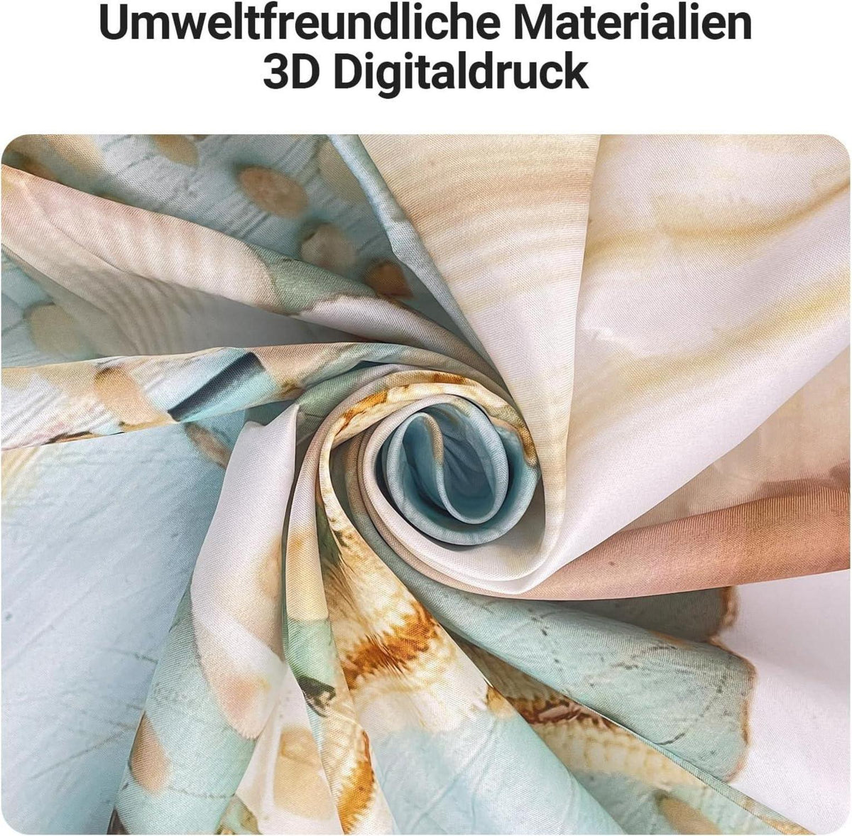 Duschvorhang Schale Antischimmel 240x200cm Wasserabweisend Textil