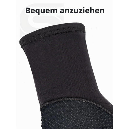 Neoprenhandschuhe 3mm Herren Damen für Wassersport L Schwarz
