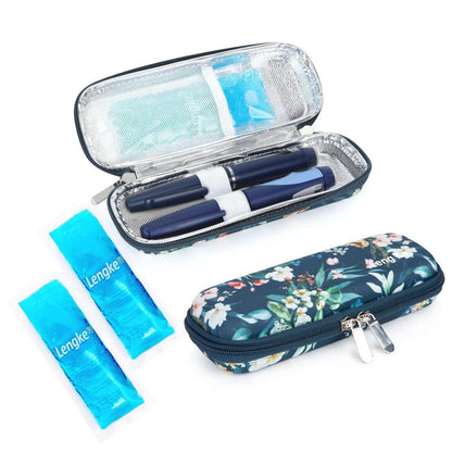 Insulin Kühltasche mit Kühlakkus – Reise Diabetiker Tasche