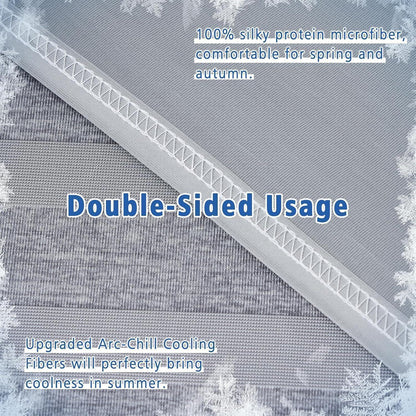 kuscheldecke flauschig sofadecke Kühldecke 2-1 Doppelseitige