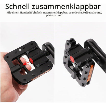 Klappbares Fahrradpedal aus Aluminiumlegierung mit rutschfestem Nagel