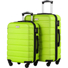 COOLIFE Koffer Set 2tlg. (S+M) – Hartschale, Apfelgrün