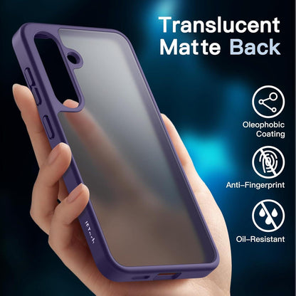 Schutzhülle 5in1 für Samsung S24+ mit Displayschutz Cobalt Violet