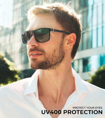 Polarisierte Sonnenbrille Herren/Damen UV400-HD-Pilotgläser