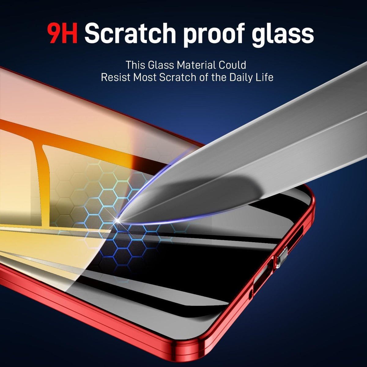 Schwarze Magnetische Adsorption Hülle für Xiaomi Redmi Note 13 Pro Plus 360 Grad