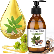 Organic Castor Oil for Lashes, Brows, Nails | Hair Growth Support