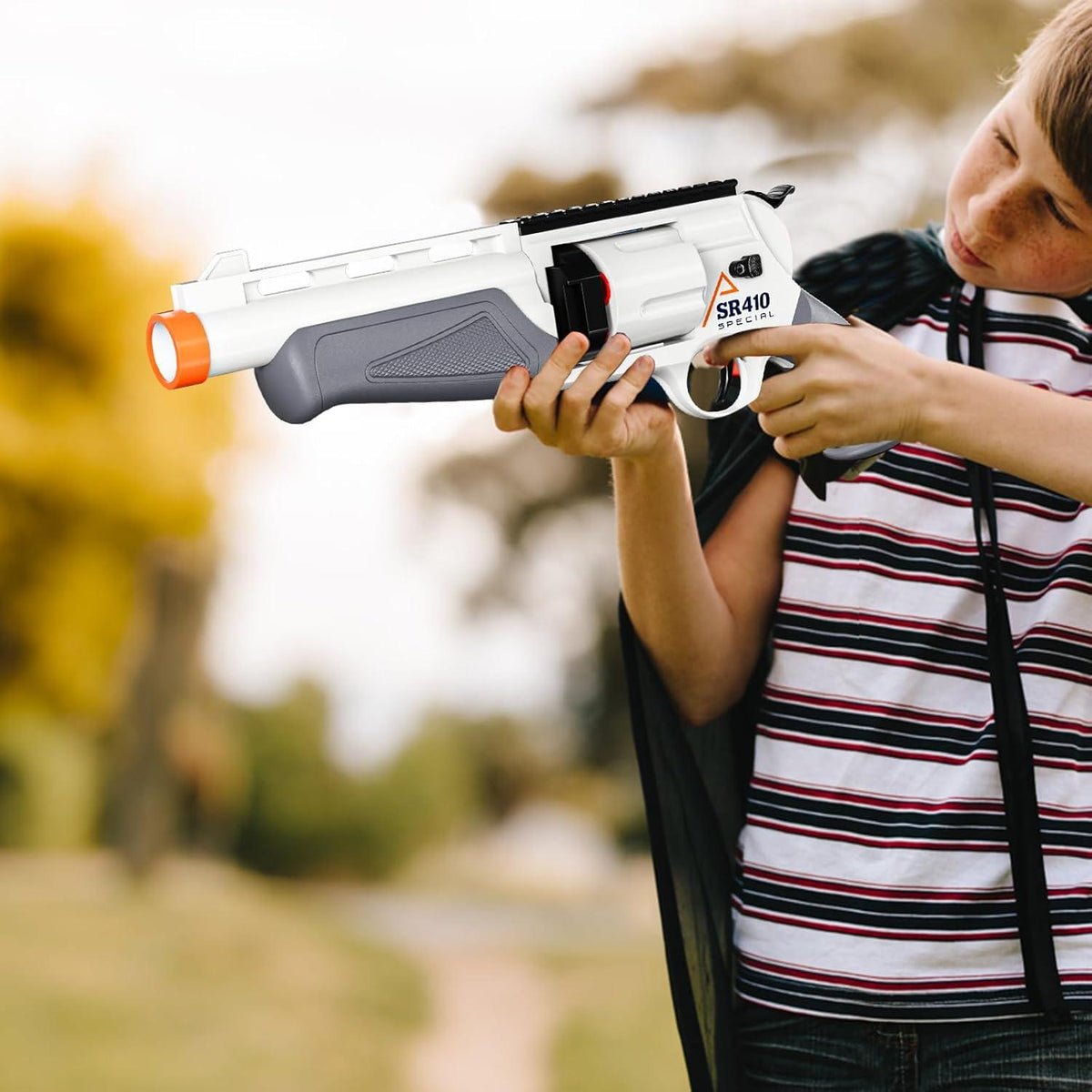 Spielzeugpistole Eva Schaumstoff Blasters Rad Reloading Grau