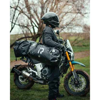 Wasserdichte Motorrad Gepäckrolle 70L – Hecktasche für Reisen