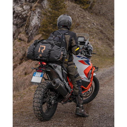 Wasserdichte Motorrad Gepäckrolle 30L – Vielseitige Hecktasche