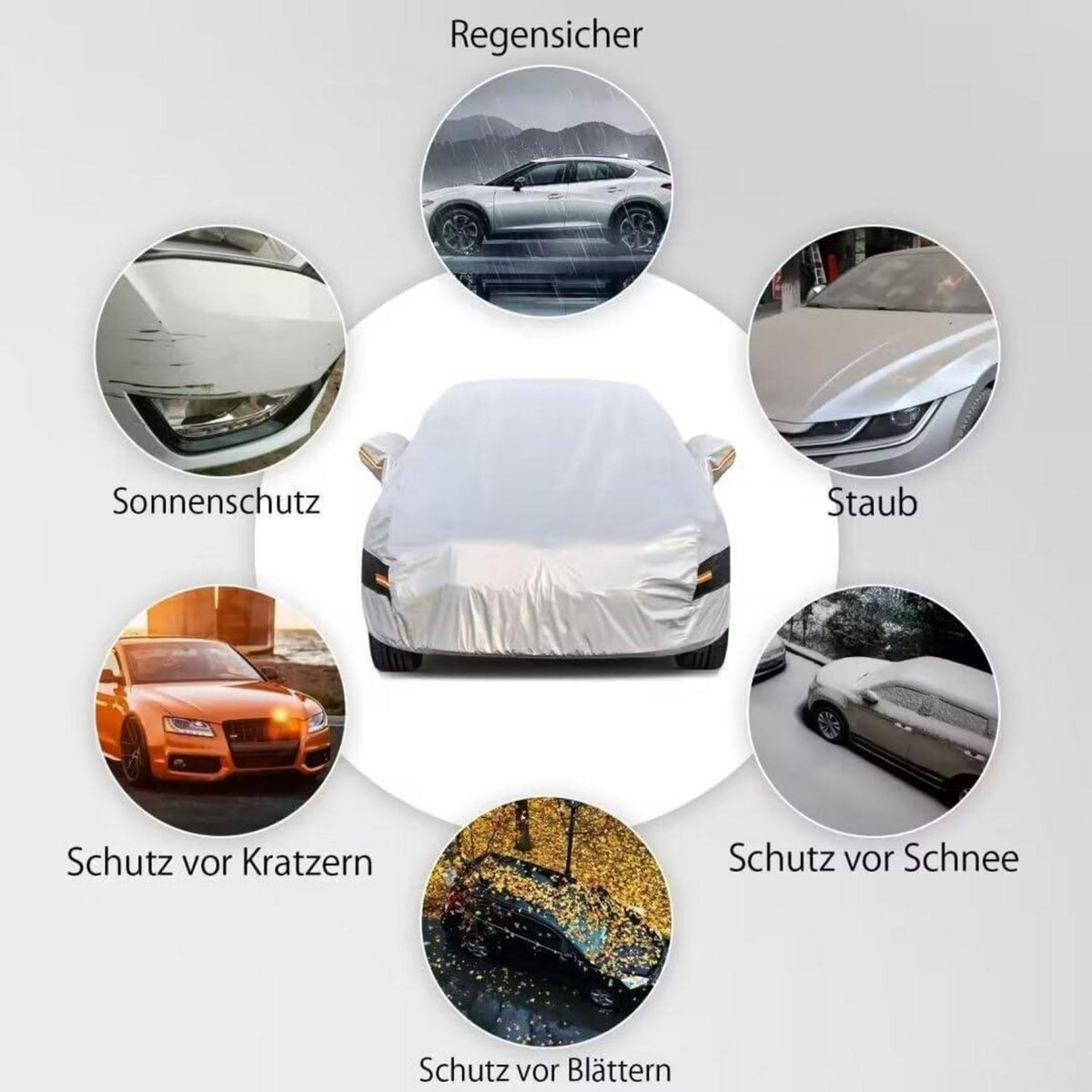 Auto Abdeckplane Audi A5 (2006-2024) Wasserdicht & Atmungsaktiv