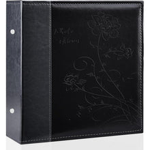 Fotoalbum 1000 Fotos 10x15cm Schwarz in Lederoptik