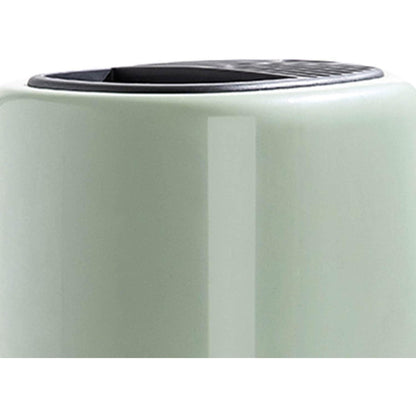 Retro Messerblock Utensilienhalter – 2in1 Küchen Organizer Grün