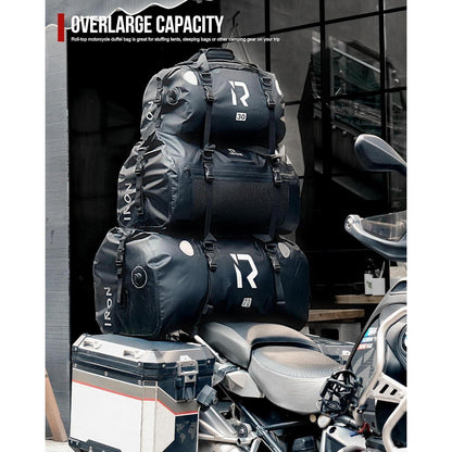 Motorrad Hecktasche 70L wasserdicht – Gepäckrolle für Touren