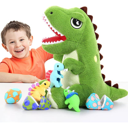 XXL Kuscheldino mit Baby – Riesiges Plüschtier für Kinder