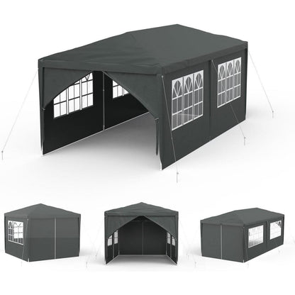 Party Zelt 3x6m – Wasserdicht & Robust für Garten & Camping