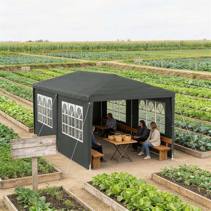 Party Zelt 3x6m – Wasserdicht & Robust für Garten & Camping