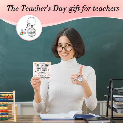 Schutzengel Schlüsselanhänger Dankeschön Geschenk Erzieherin Lehrer