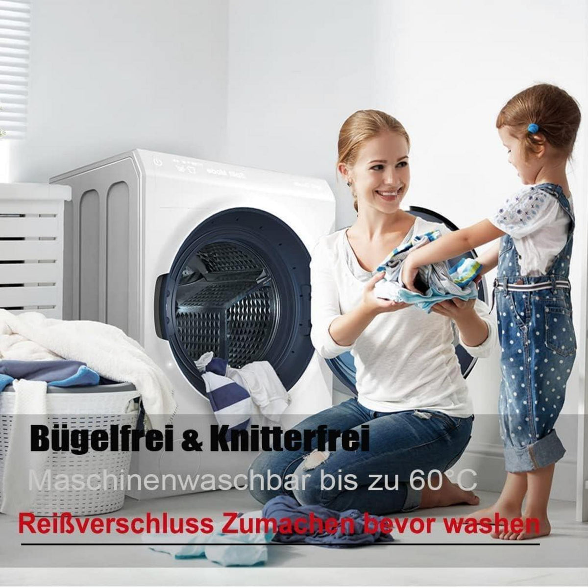 Bettwäsche-Set 4-teilig 155x220 cm Gelb Mikrofaser