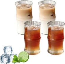 Latte Macchiato Gläser 400ml - Kaffeegläser Teegläser Kristall