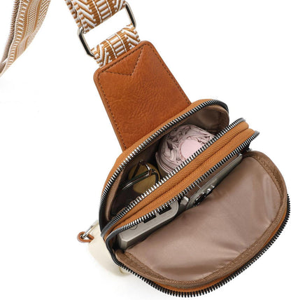 Elegante Crossbody Bag Damen aus hochwertigem PU-Leder