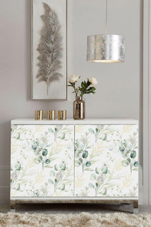 Selbstklebende Blumen Tapete 44cm x 1000cm PVC Vinyl
