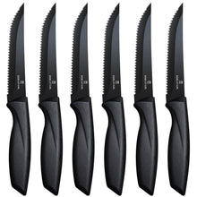 6-teiliges Steakmesserset mit Wellenschliff – Scharfes Profi Besteck