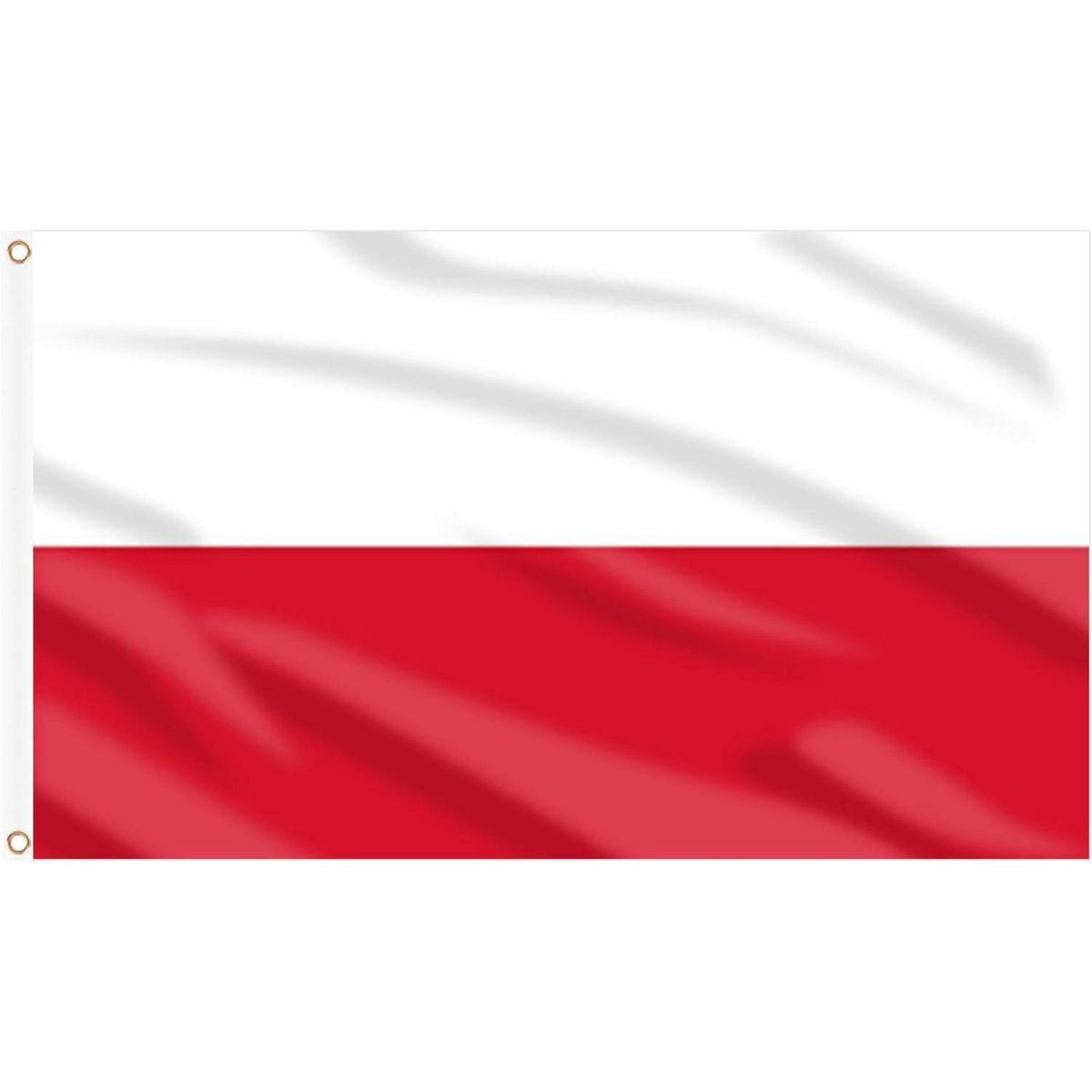 Polen Flagge 90x150 cm mit Ösen – Für EM, WM & Deko
