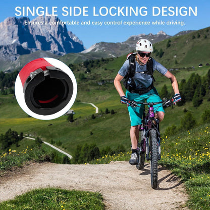 Ergonomische Fahrradgriffe Rot – 22mm Universal