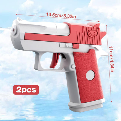 2er Set Kinder Wasserpistolen Mini Pump Spielzeug
