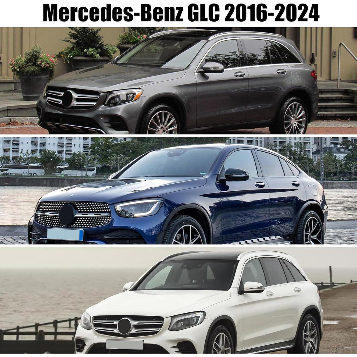 Halbabdeckung Mercedes GLC 2016-2024 – Allwetter Schutzhülle