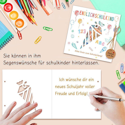 Einschulung Geldgeschenk Verpackung Umschläge Karte Mädchen Jungen