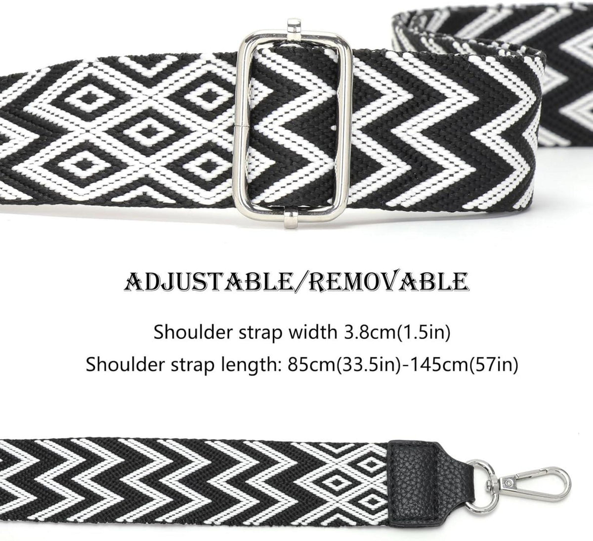 Handtasche Damen Mittelgroß Umhängetasche Minimalistisch Schwarz