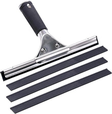 Professioneller 30cm Edelstahl Duschabzieher inkl. 3