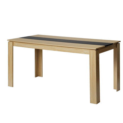 Esstisch Eiche Schwarz 160x80cm – Küchentisch Holz