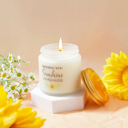 MEIMUCUL Sonnenblumen Geschenkset Wellness Geburtstag Weihnachten