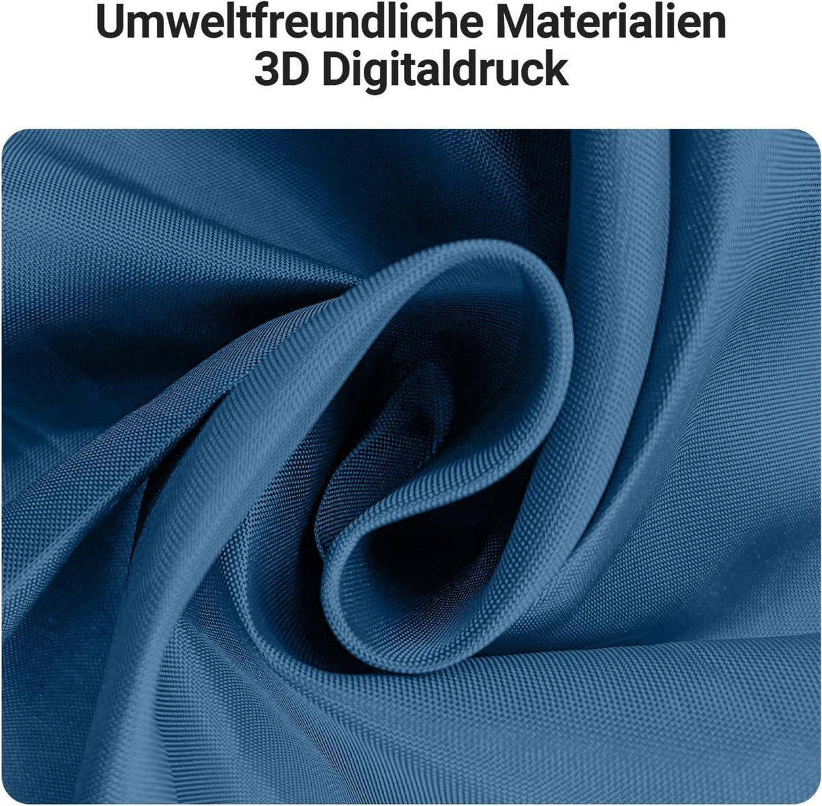 Duschvorhang Dunkelblau 200x200cm Antischimmel Polyester Waschbar