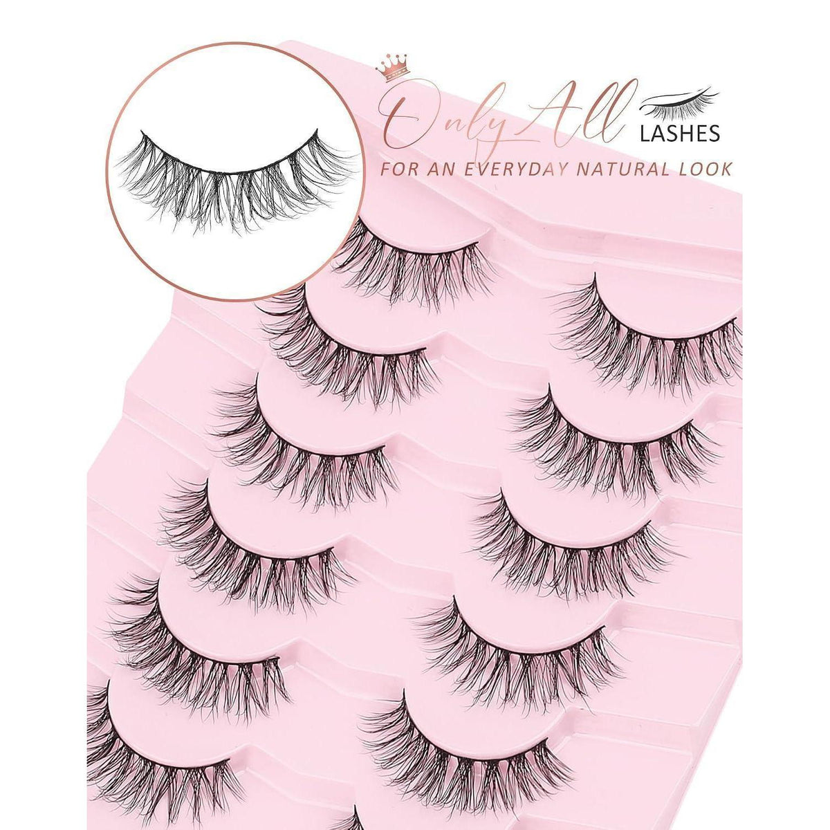 Natürliche Wispy Wimpern – Wiederverwendbar & für jeden Anlass